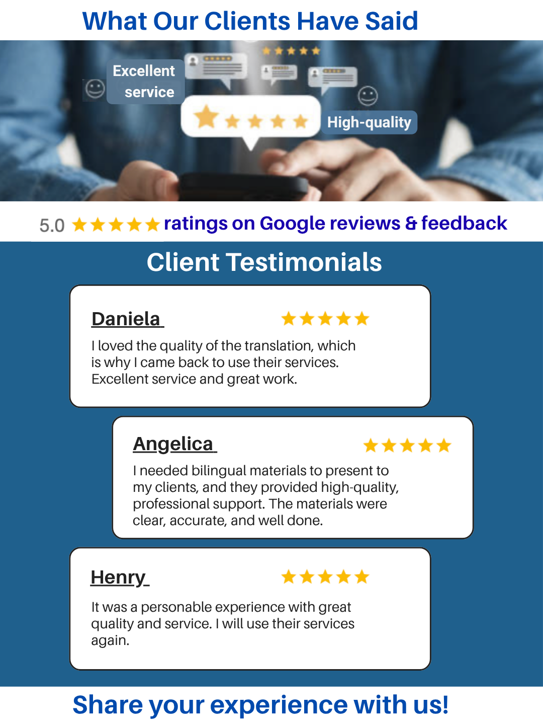 EMZ Multiservices Reviews