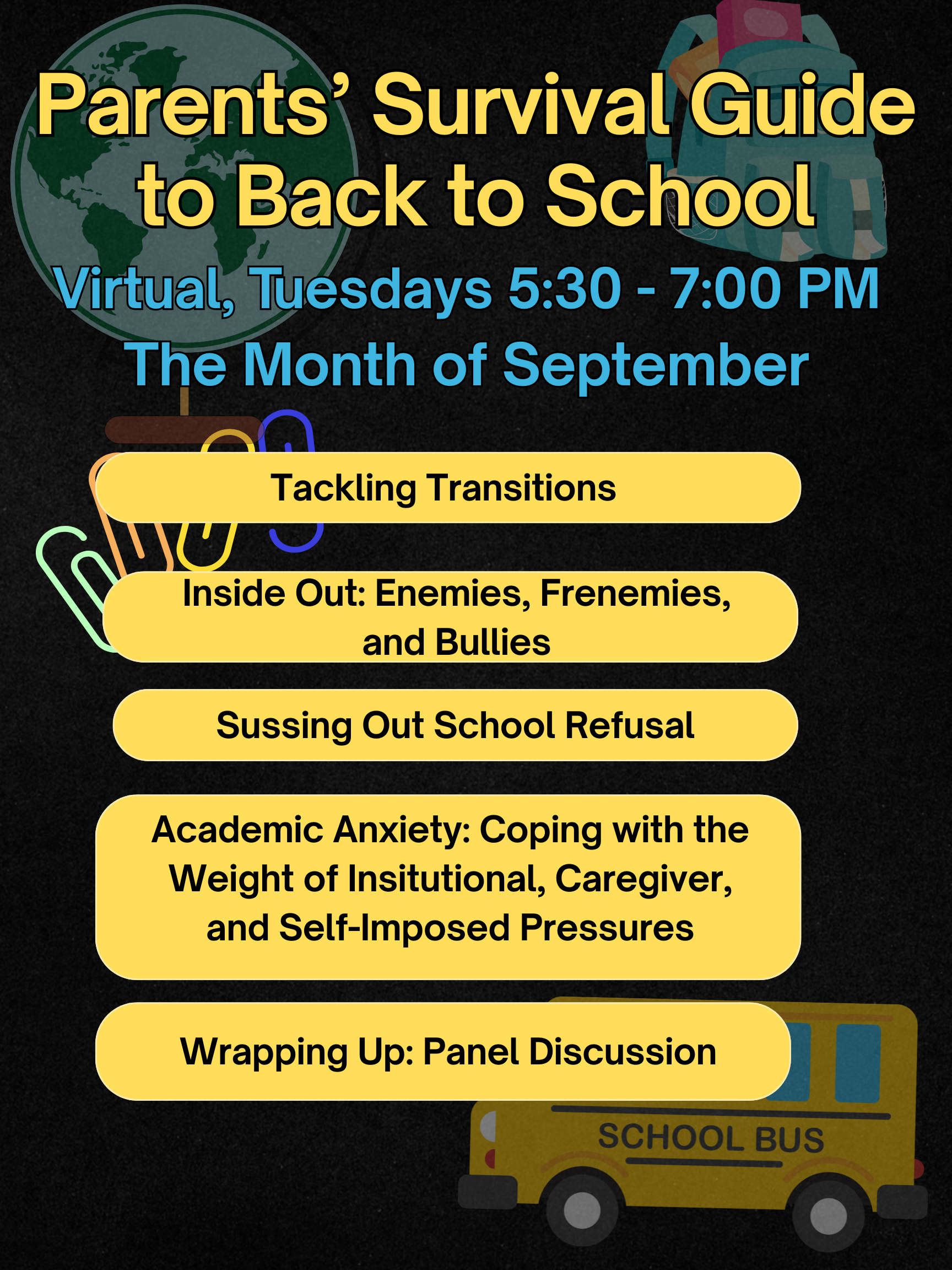 Parents' Survival Guide to Back to School