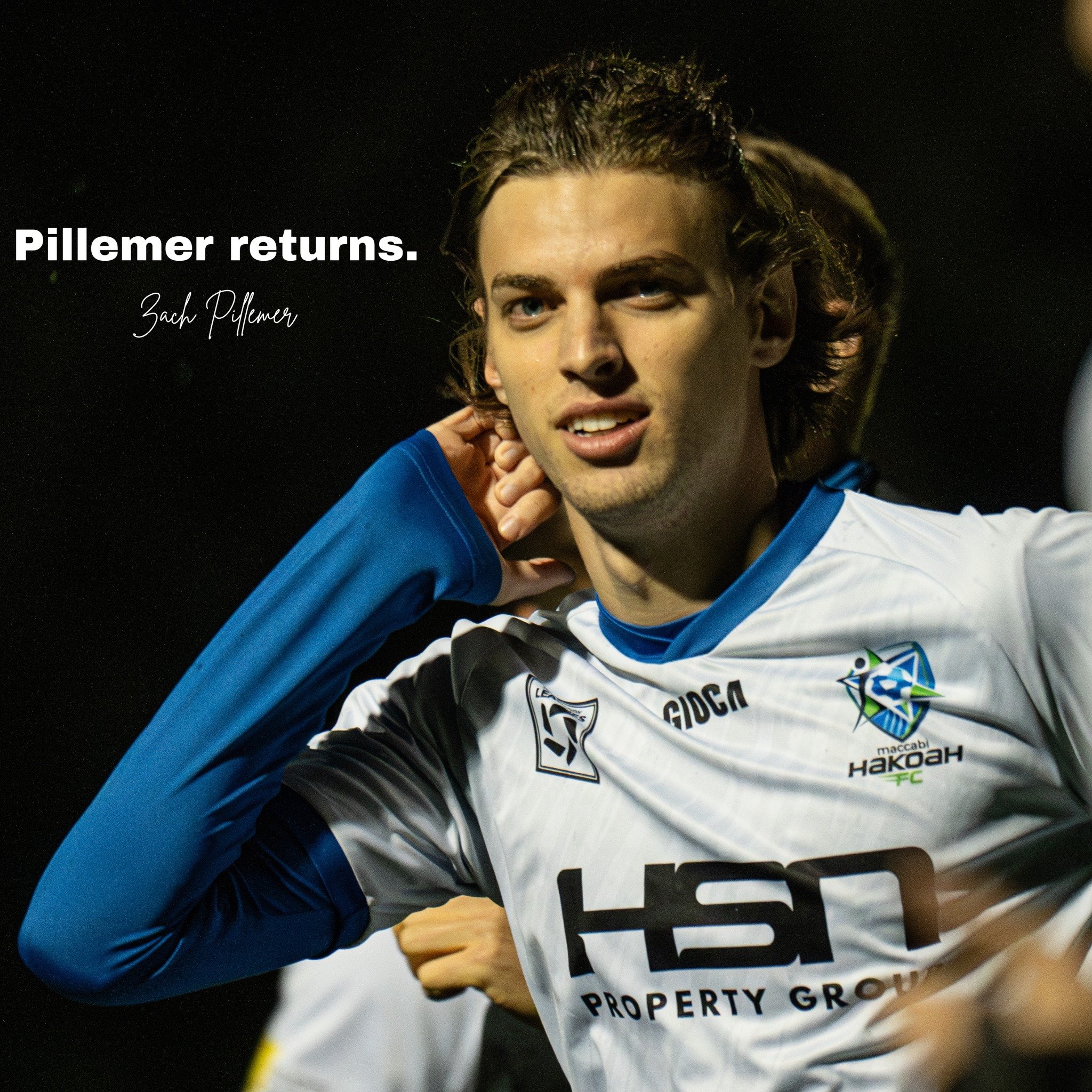 𝑯𝒂𝒌𝒐𝒂𝒉 𝒕𝒉𝒓𝒐𝒖𝒈𝒉 𝒂𝒏𝒅 𝒕𝒉𝒓𝒐𝒖𝒈𝒉 🔒

A deep life-long connection to Hakoah continues in 2025 for Zach Pillemer, who re-signs for an enormous campaign 💪

Breaking into the starting XI last season, the young defender continues to go f
