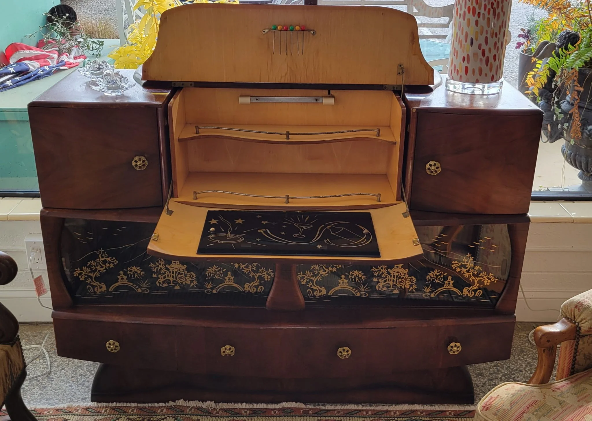 Art Deco Cocktail Cabinet