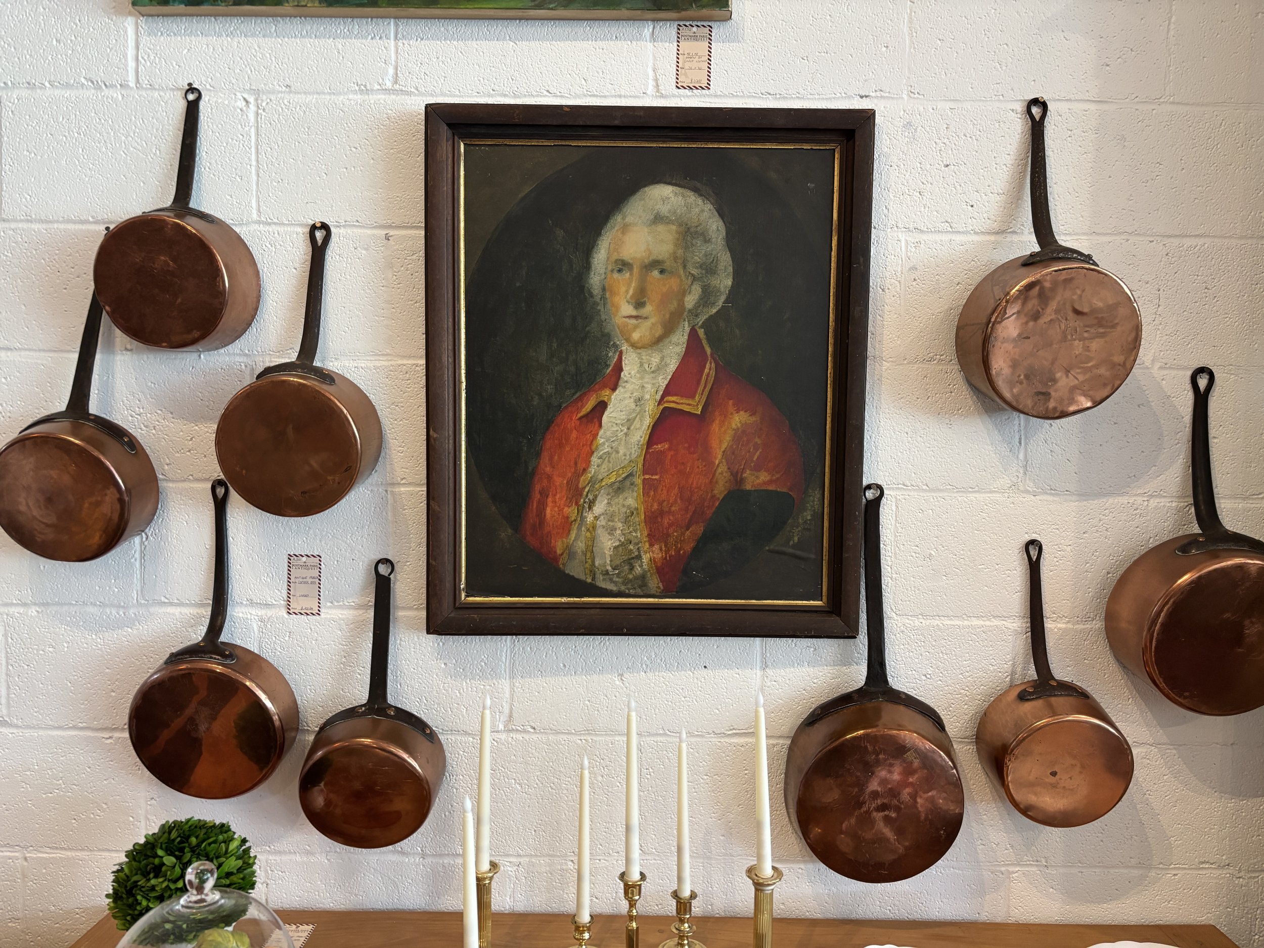 Assorted French Copper Pots