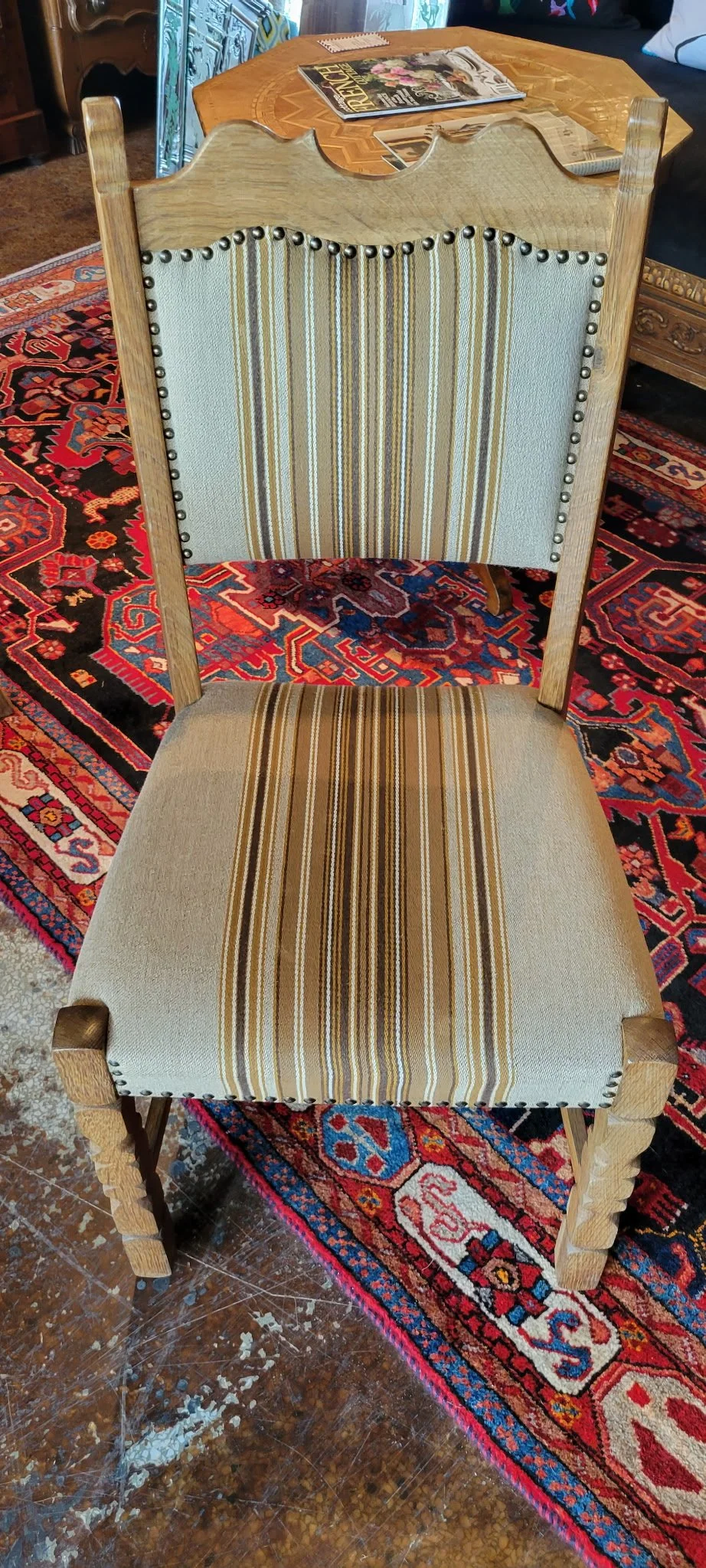 Danish Oak Set of 6 Chairs