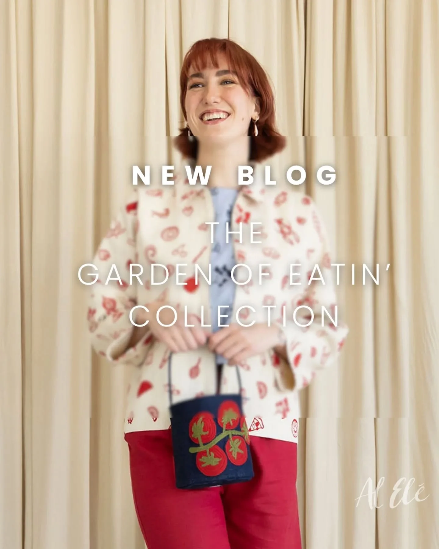 🌿✨ The Garden of Eatin&rsquo;, our latest Spring/Summer collection that leans into playful abundance. From prawns to cherries, cake to croissants, this print is a little silly in the best way 🦞🍅🍒 and one of my favourite designs so far 💕

Learn m