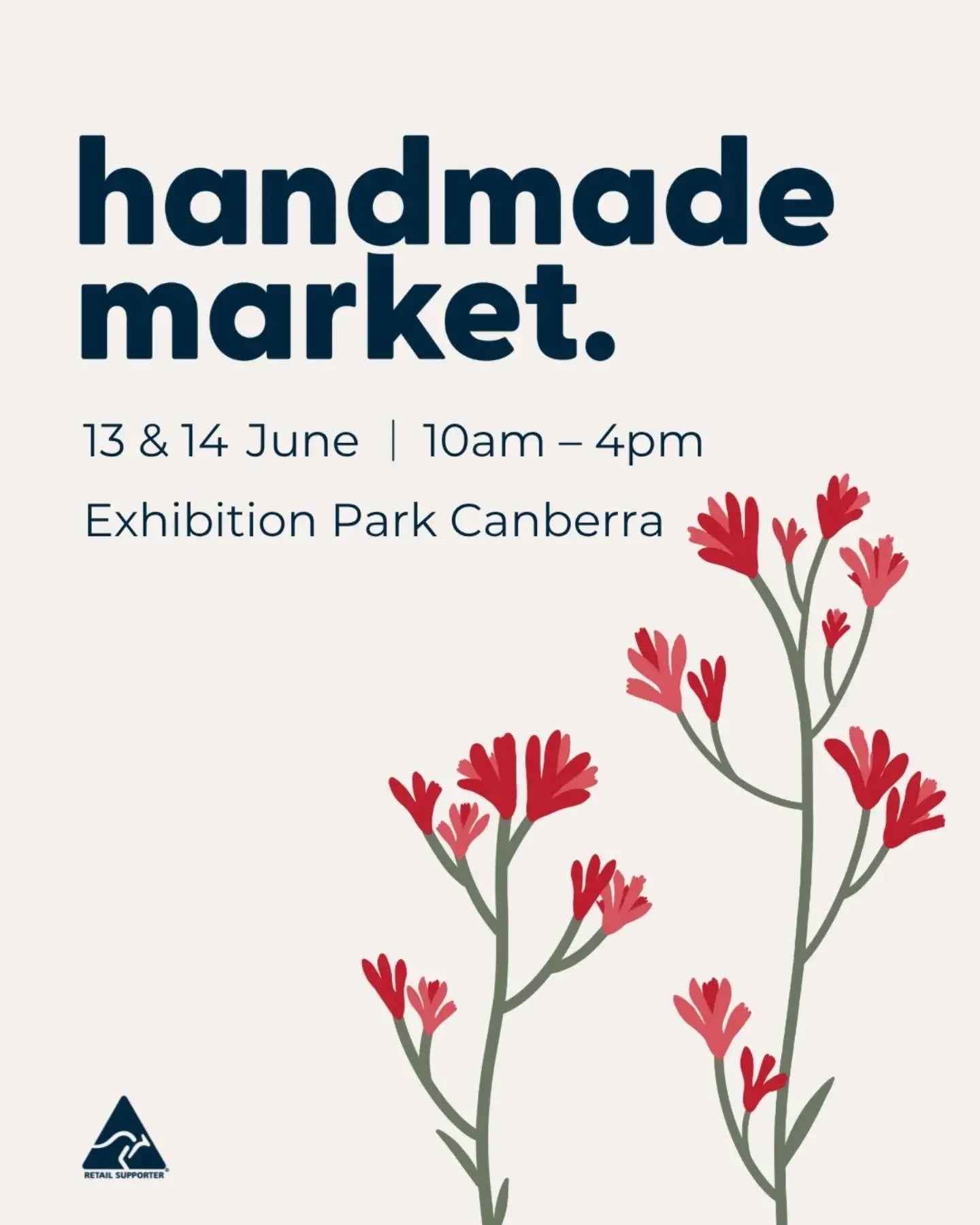 Are we all ready for the June @handmadecanberra Market?
I hope so because we will be back and bringing the last few pieces of our Garden of Eatin' collection as well as your much-loved Autumn winter colours 🍂 

I have lots of jackets for you to try 