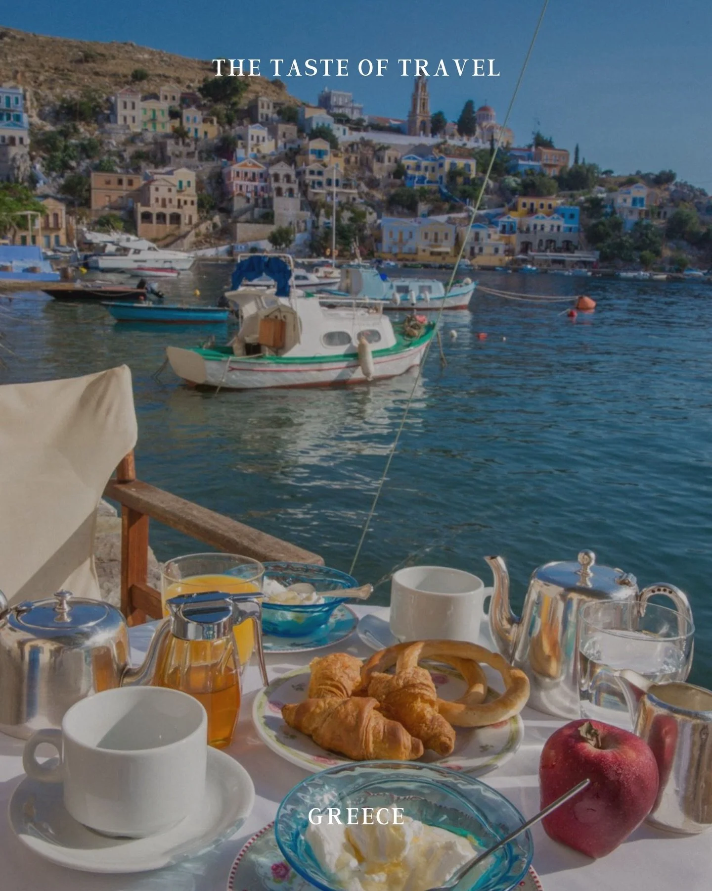 There&rsquo;s a kind of morning light that only Greece knows &mdash; where the sea blushes blue and breakfast feels like poetry.

 From Santorini&rsquo;s quiet tables to Athens&rsquo; hidden courtyards, every bite tells a myth reborn in salt and sunl