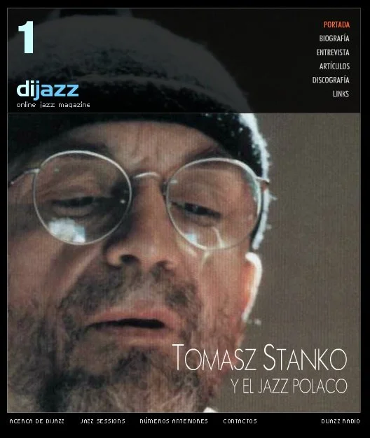 Dijazz / Online Jazz Magazine. Tomo I. Diseño gráfico: Andrea Pérez Dalannays.