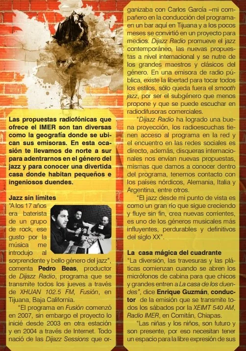 [2009] Jazz sin límites [Revista CUE. IMER].jpg