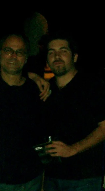 Con el bajista Michel Benita (ACT Music / ECM Records), 2007.