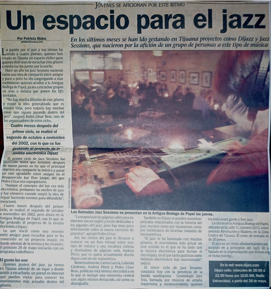 Prensa. Un espacio para el jazz. Frontera, 2003_ v2.png