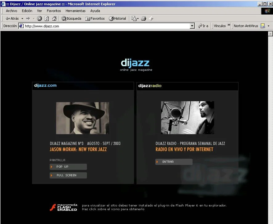 Sitio web 2003