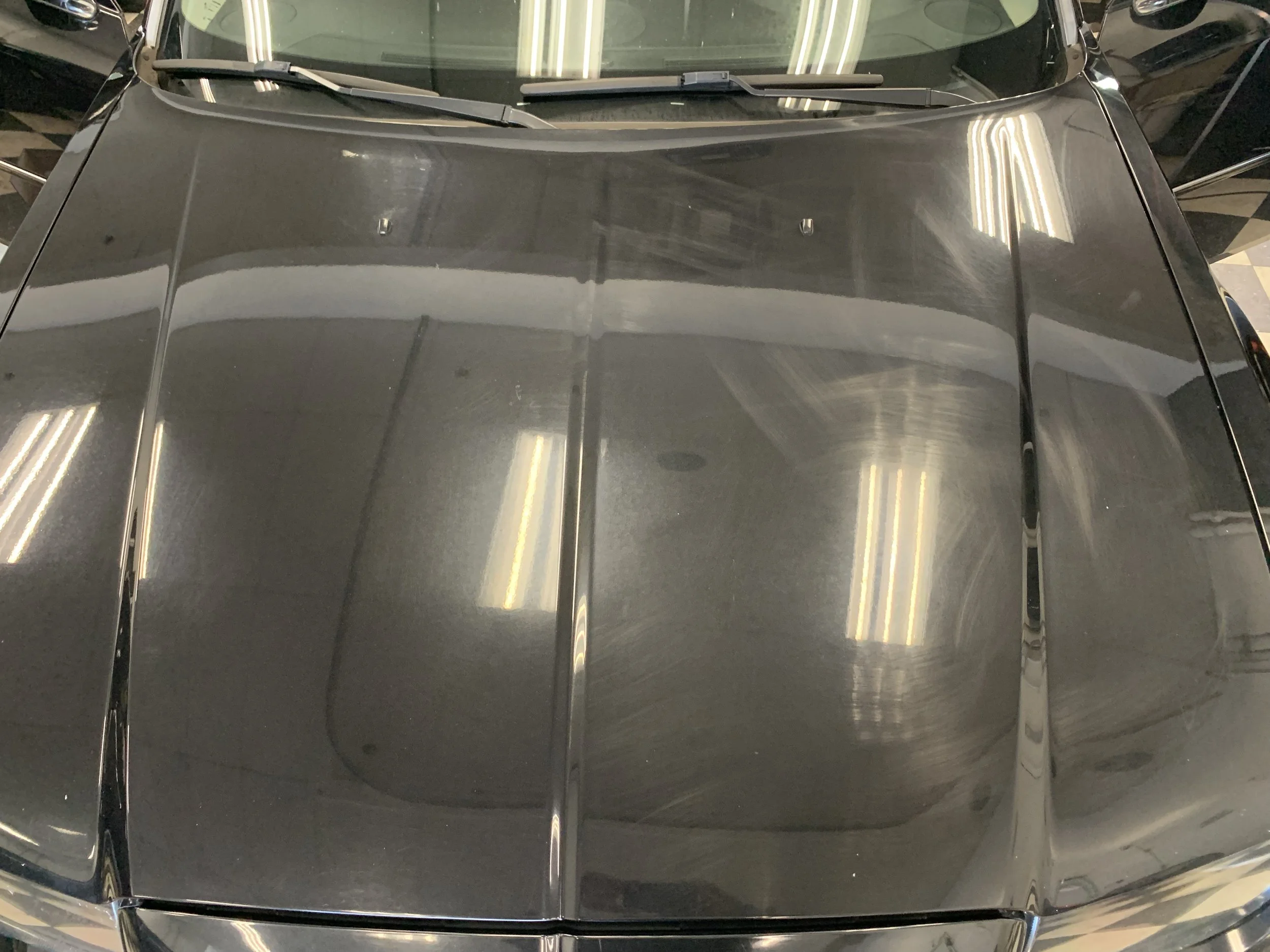 Exterior detail paint corrections