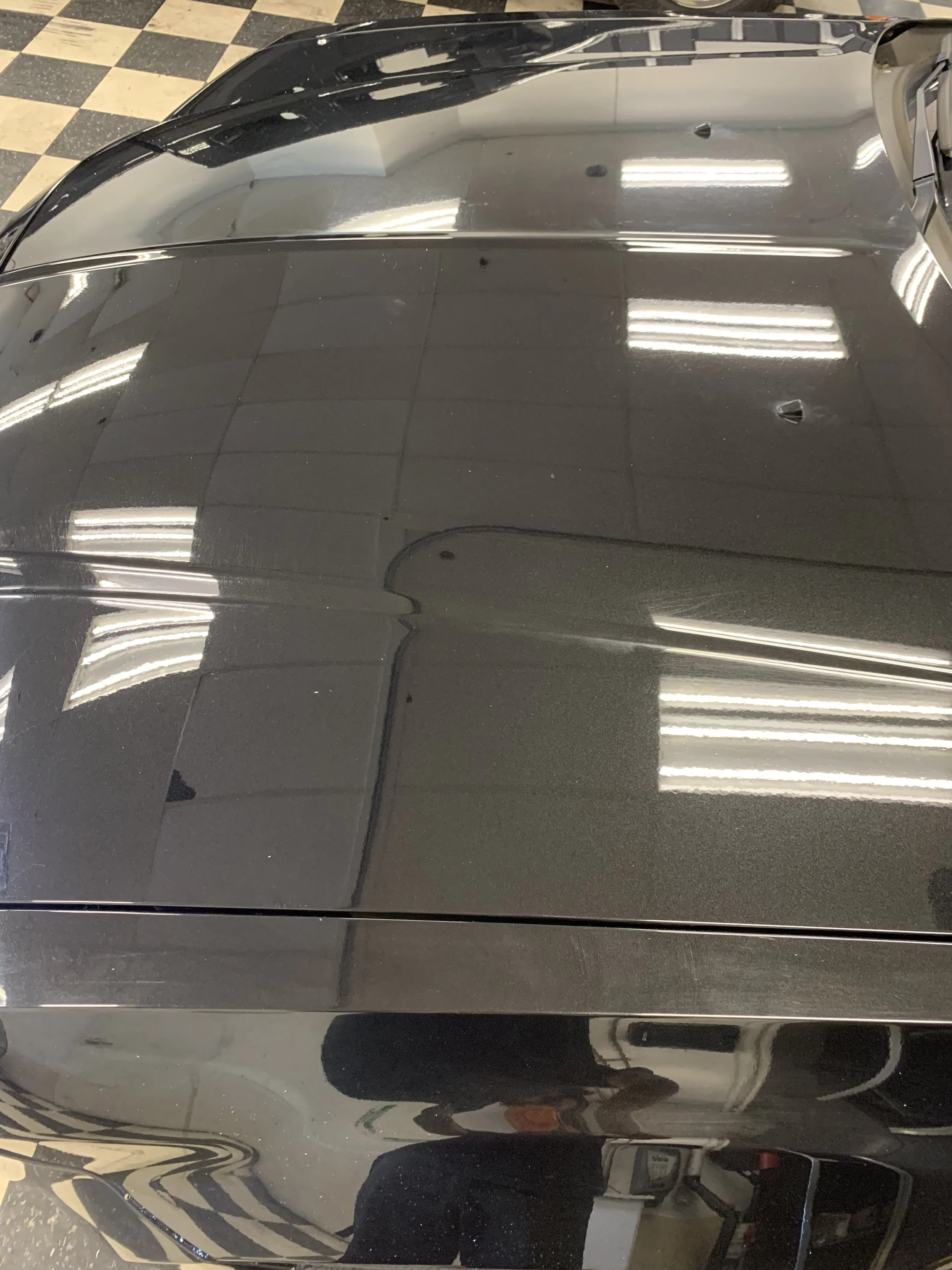Exterior detail paint corrections