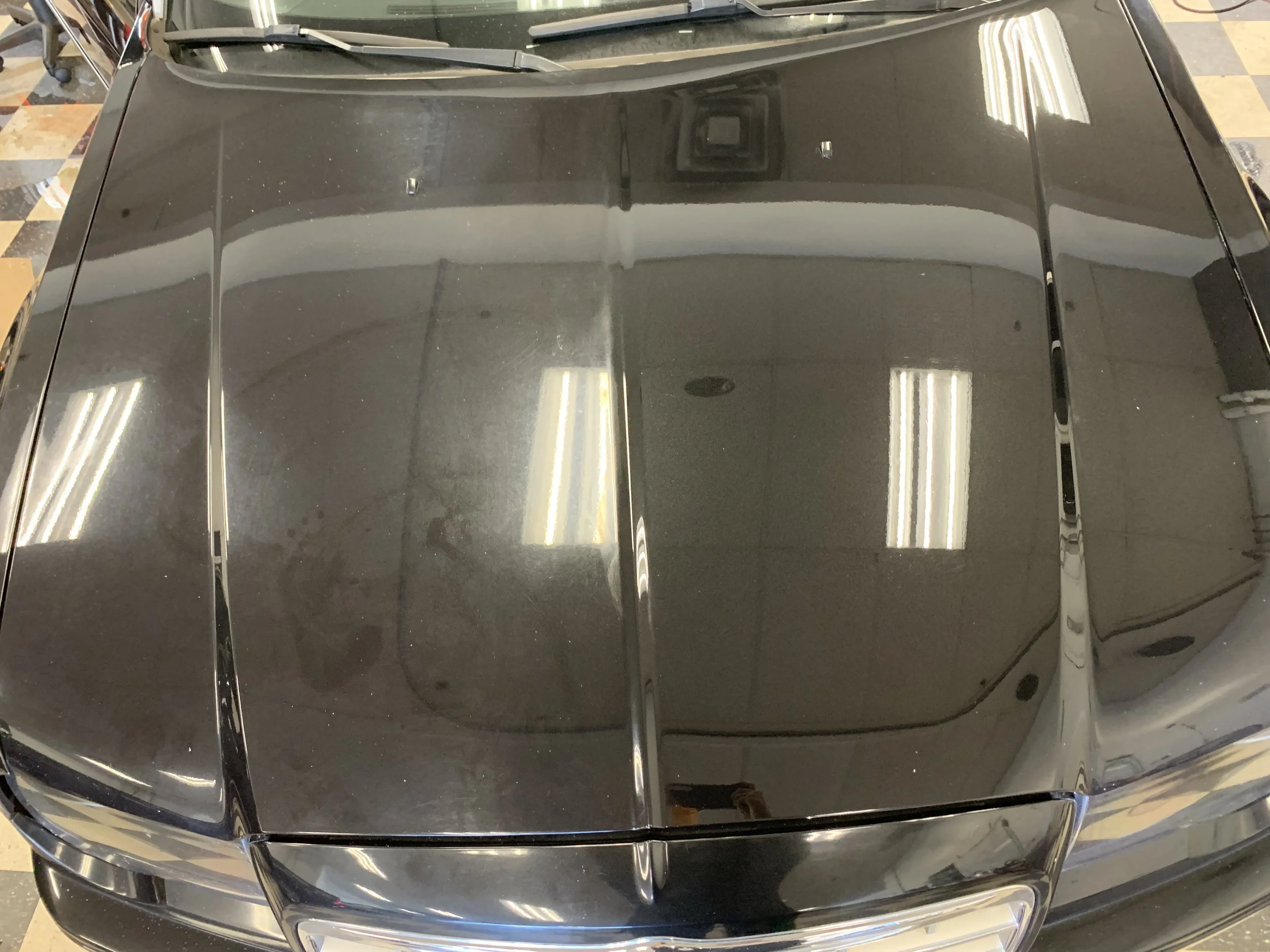 Exterior detail paint corrections
