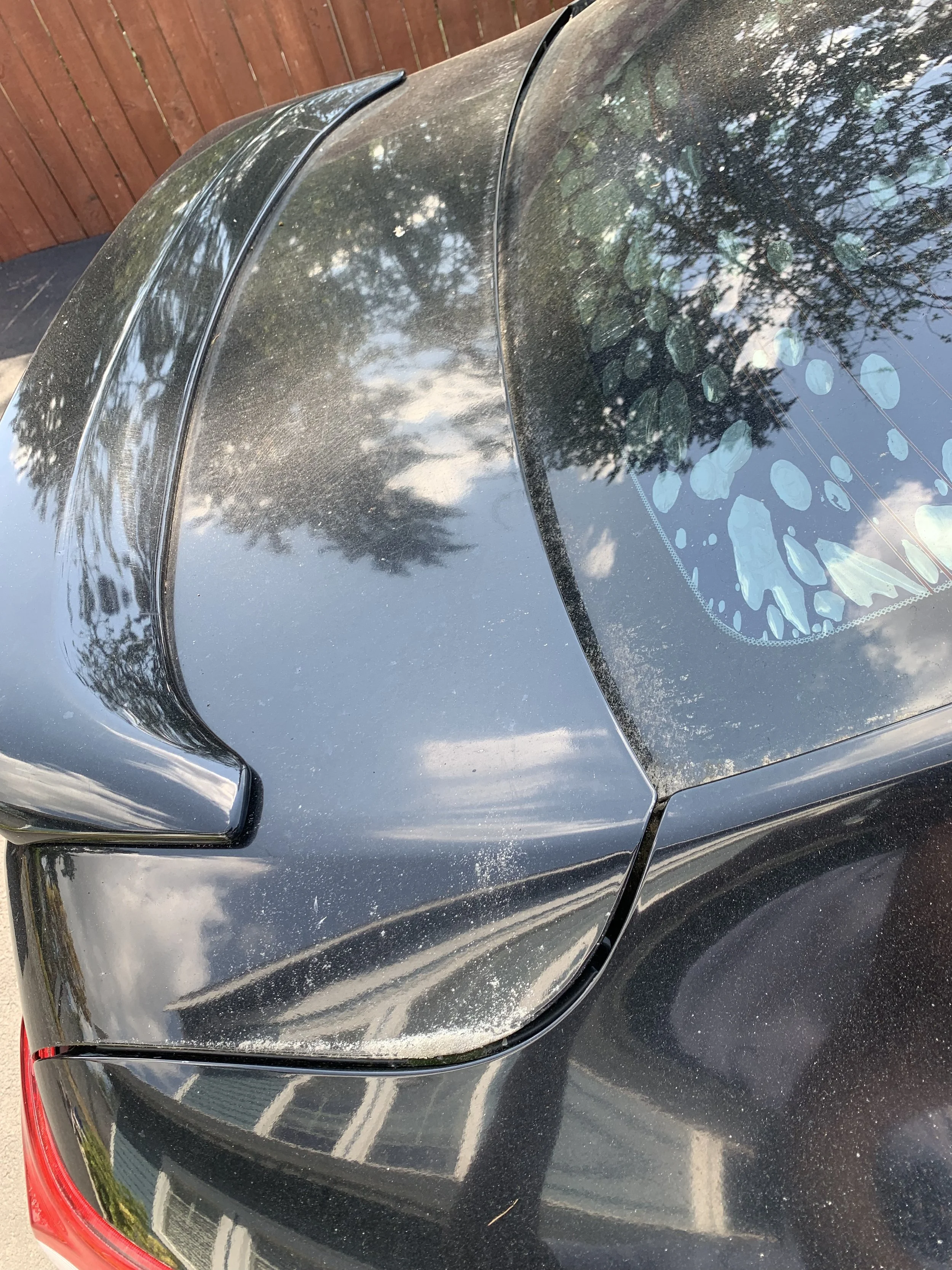 Exterior detail pressure wash