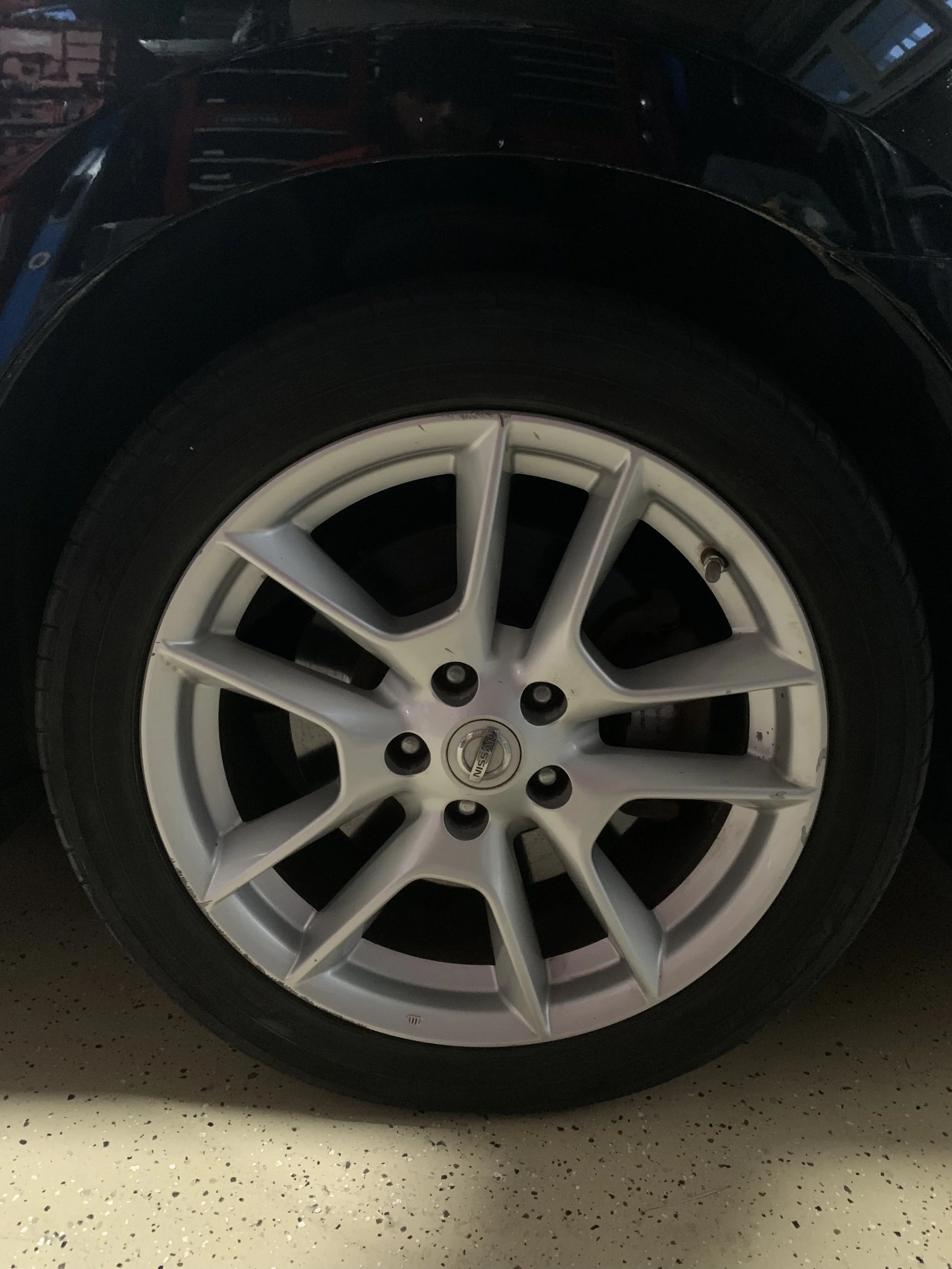 Wheel detail
