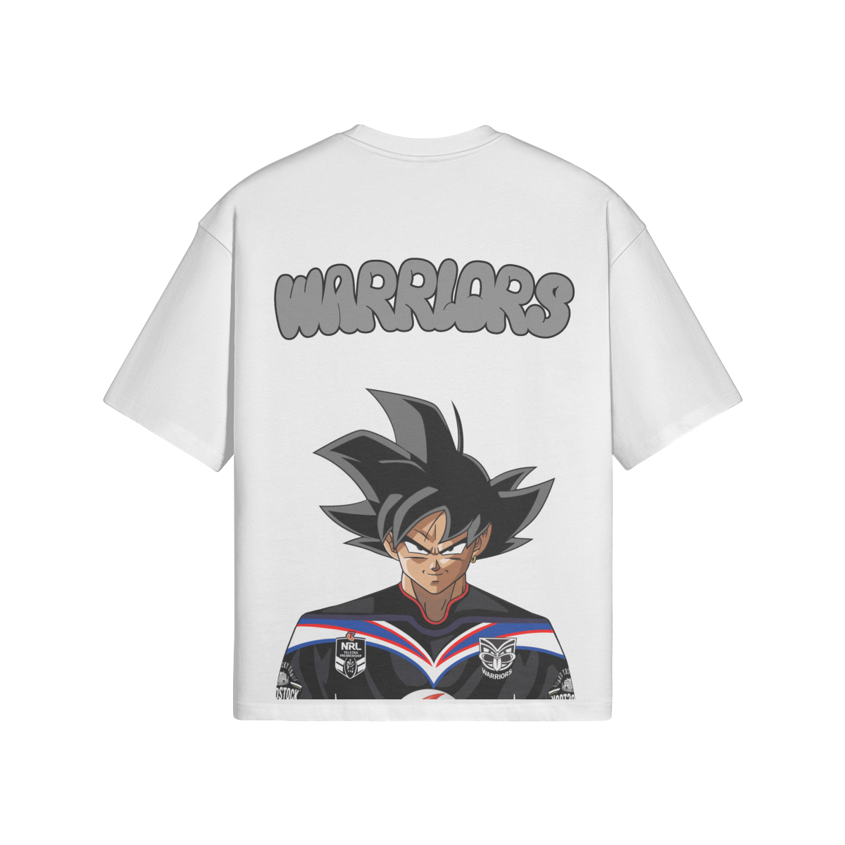 16 White - Boxy tee — Wah-Ball-Z