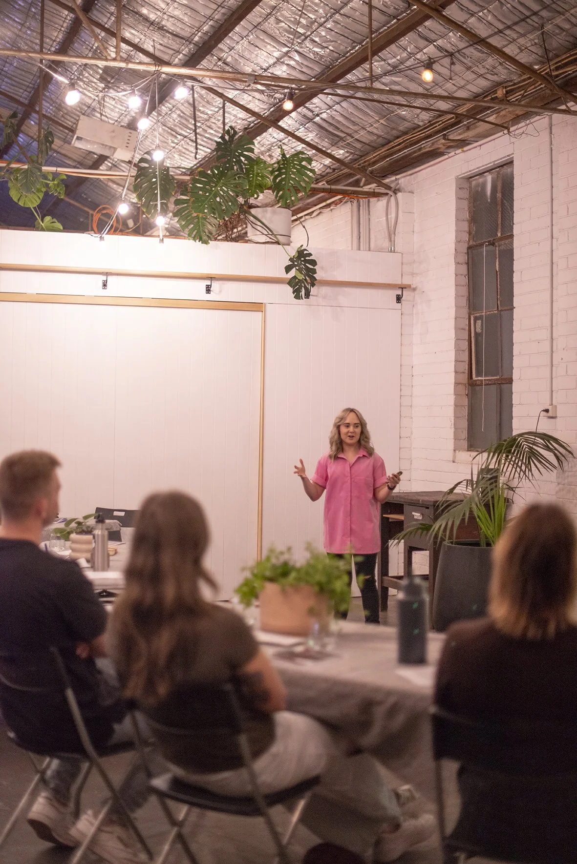 Mim runs her workshop Setting Boundaries with Confidence at Stackwood, Fremantle