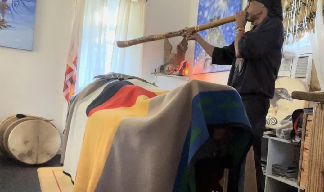 Didgeridoo cleansing and healing
