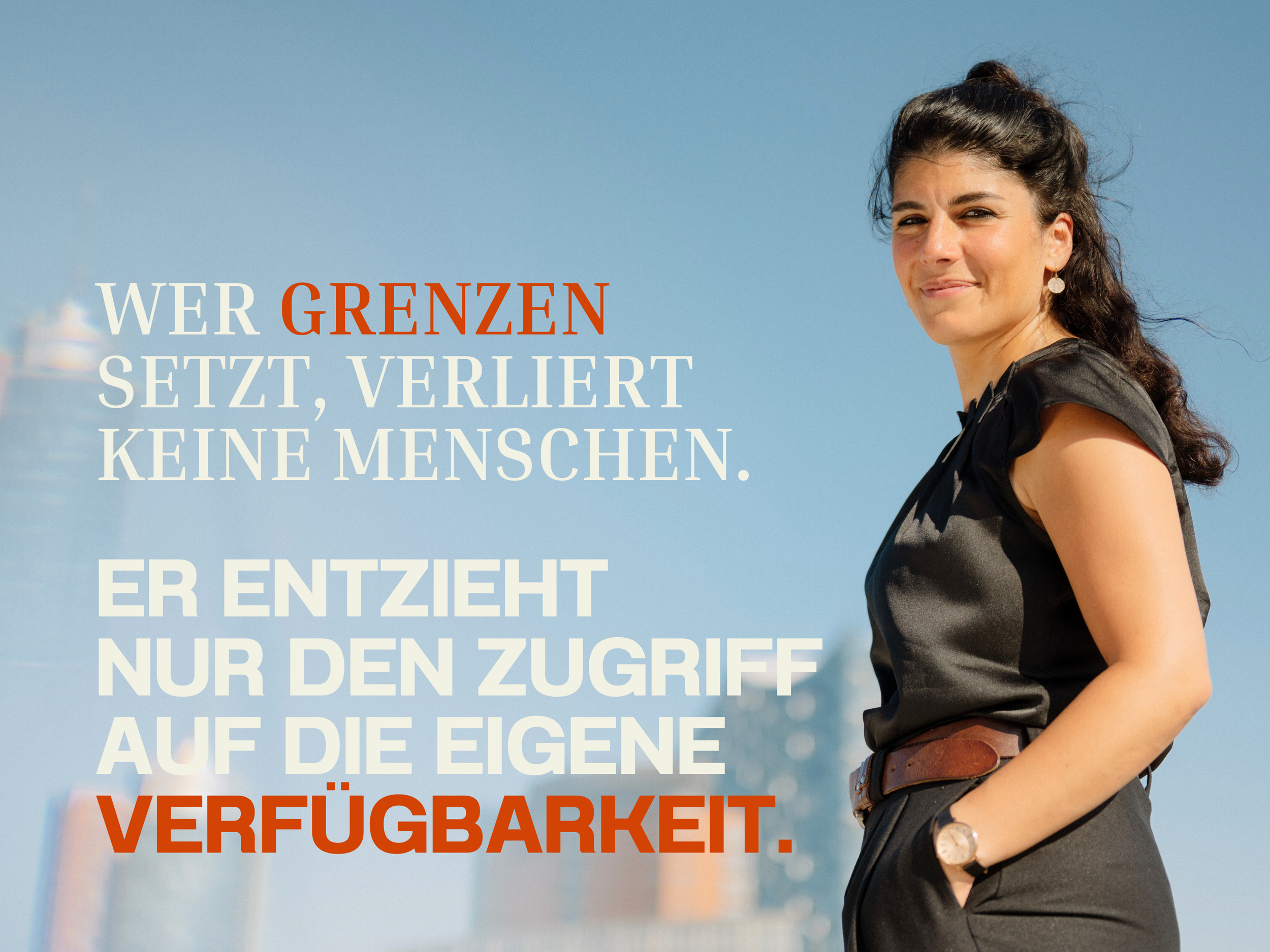 Wer Grenzen setzt, entzieht nur den Zugriff auf die eigene Verfügbarkeit