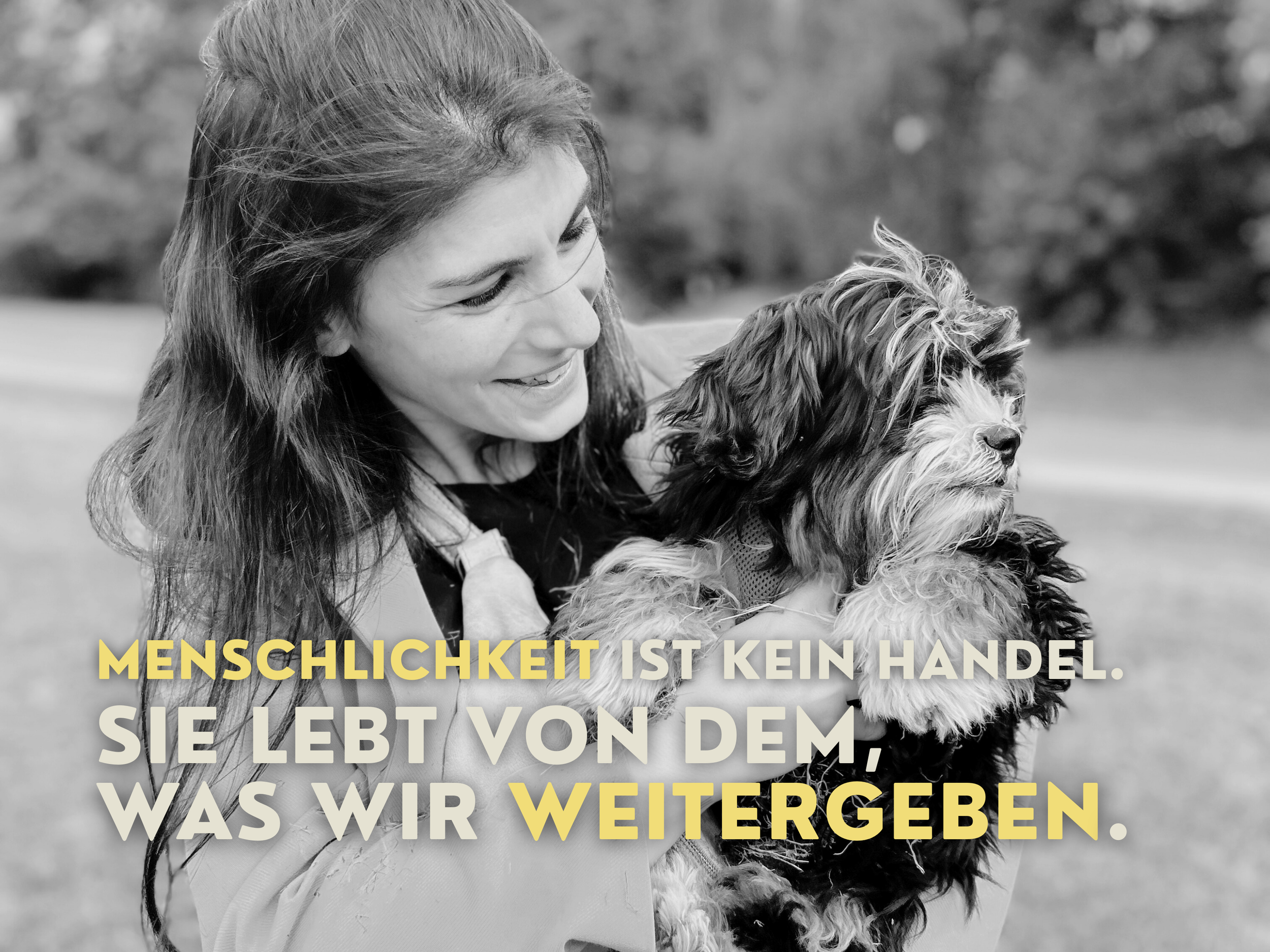 Was, wenn unsere wertvollste Währung das Geben ohne Gegenleistung ist?