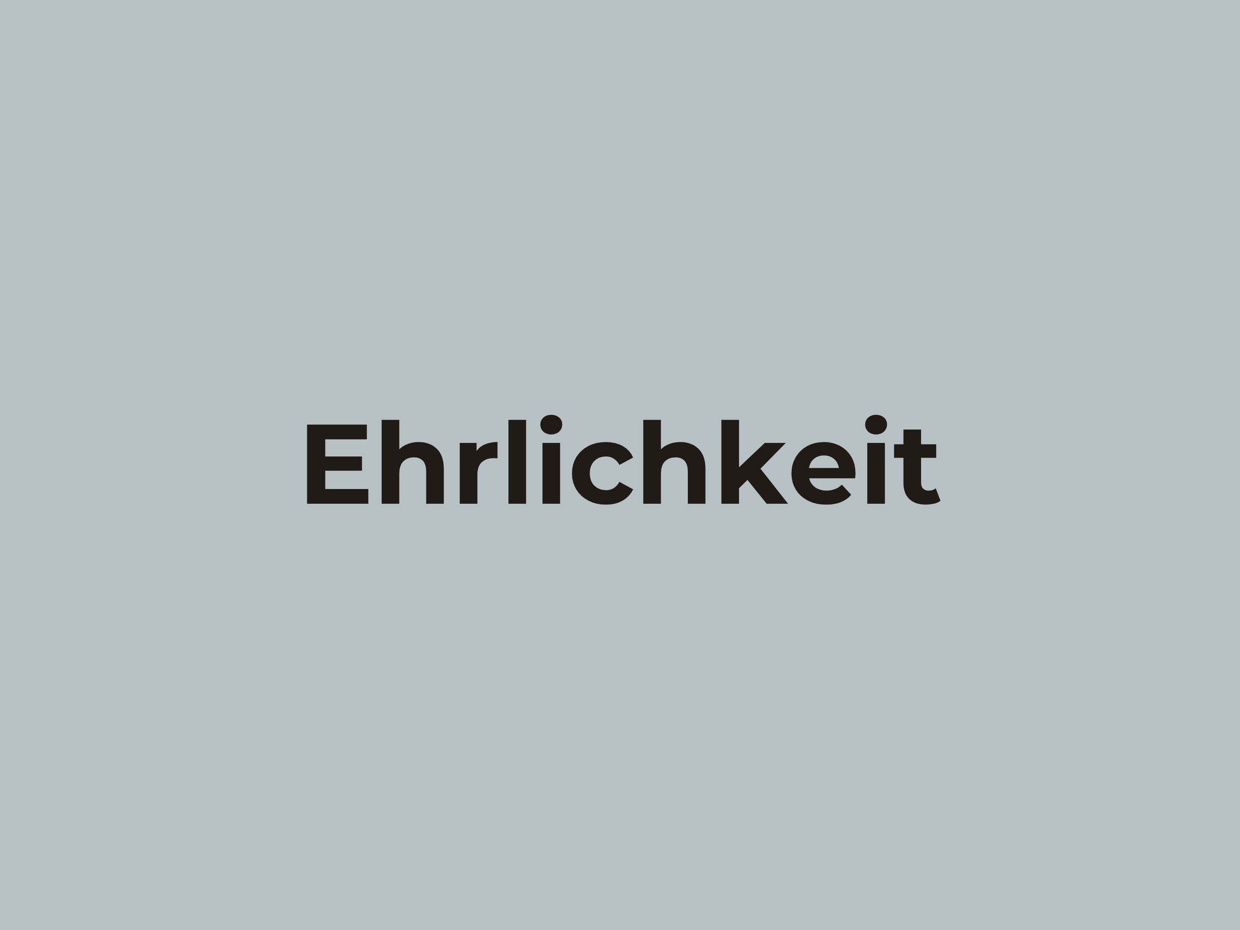      

 
    Ehrlichkeit   Ehrlichkeit ist für mich weit mehr als nur eine moralische Tugend. Sie ist ein zentraler Wert, der meine Beziehungen zu anderen Menschen, mein Selbstbild und meine Entscheidungen im Leben prägt. Sie schafft die Basis für Ve