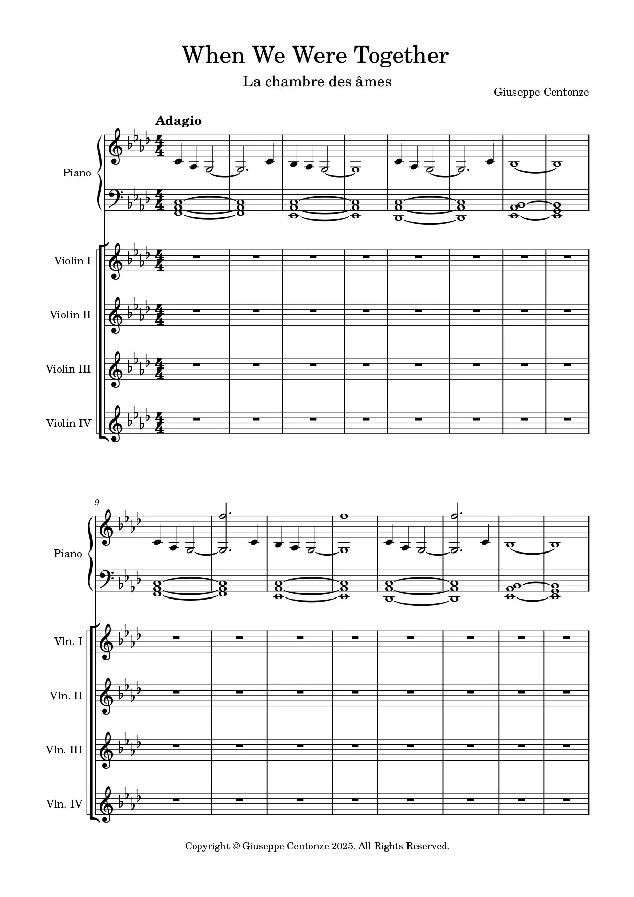 WHEN WE WERE TOGETHER