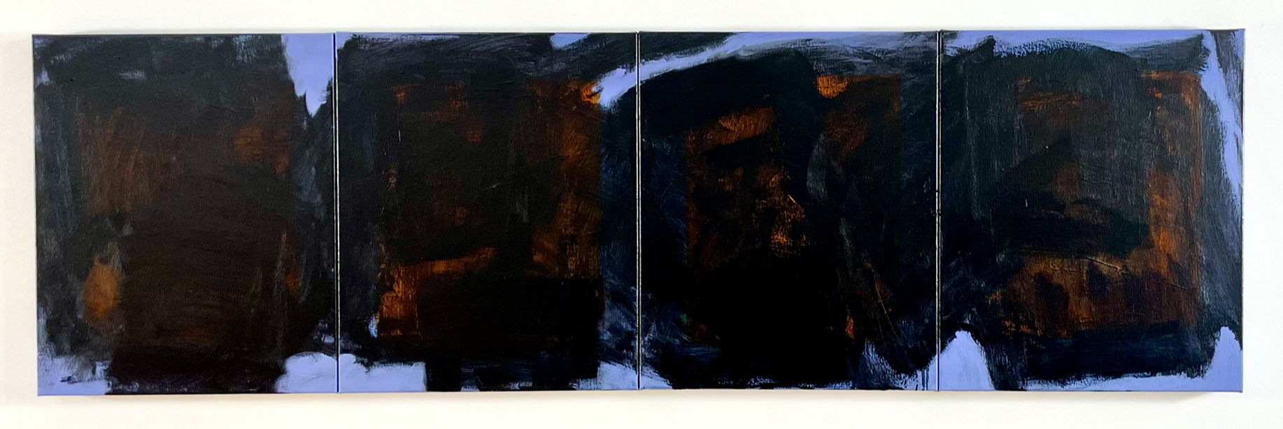 BLACK SLICED - 2023 – Unique
Acrylic on Canvas – 200x60cm