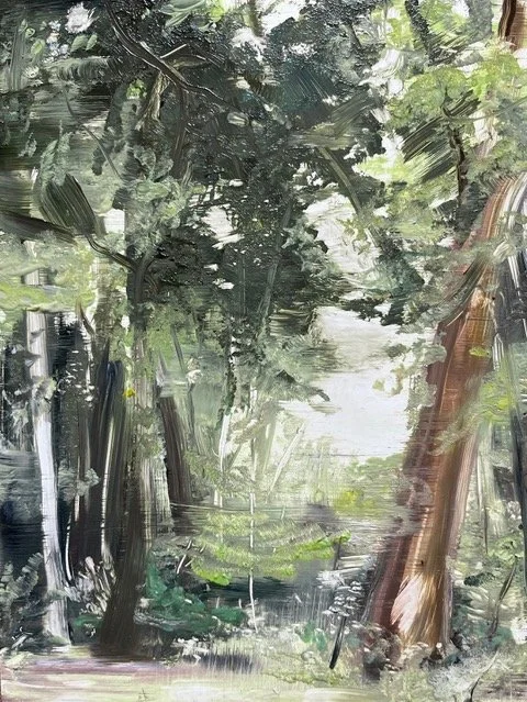 Marly Hendricks, Untitled, 2024, olieverf op paneel, 24 x 18 cm, uniek