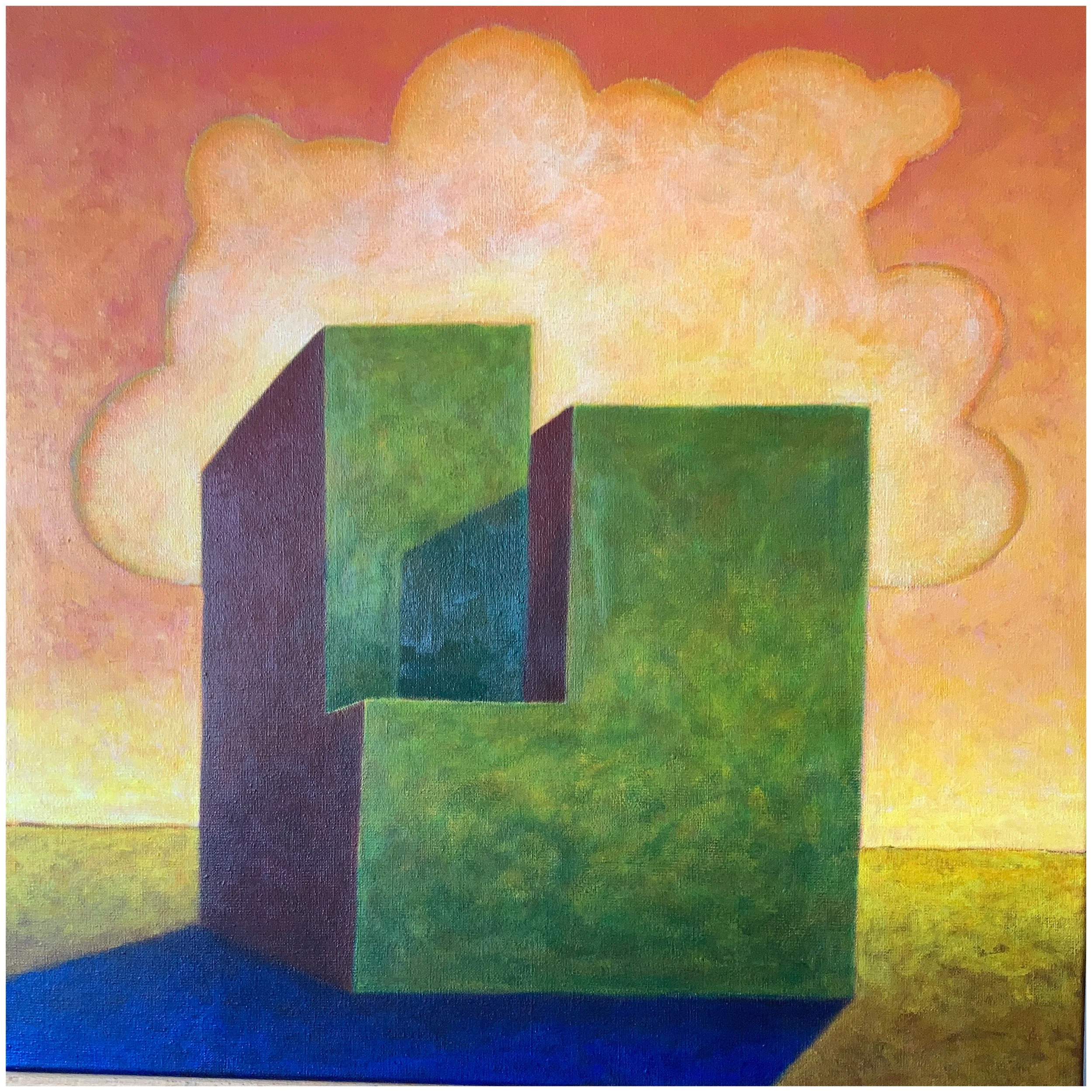 Untitled, 2023, acryl op linnen, 60 x 60 cm