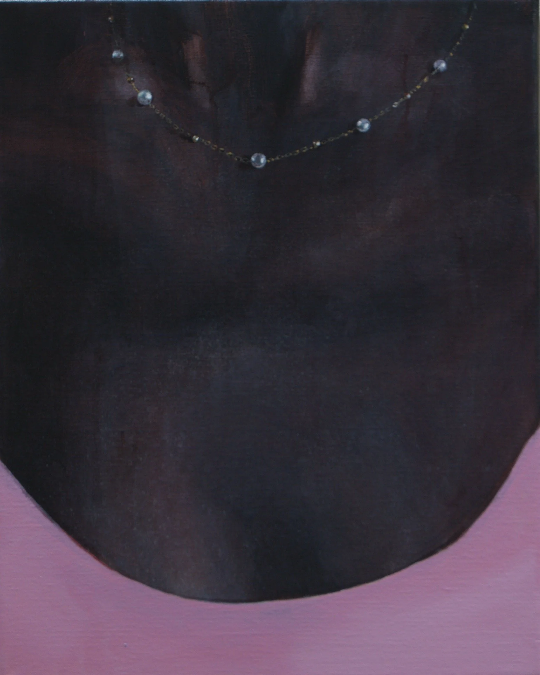 Sasja Wagenaar, Parel, 2023, acryl op doek, 40 x 50, uniek