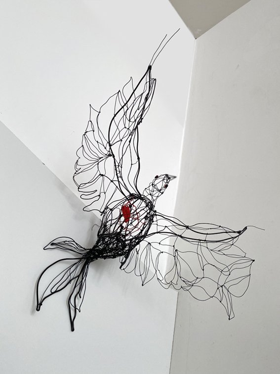 “Paloma” (Pigeon), 60 x 55 cm