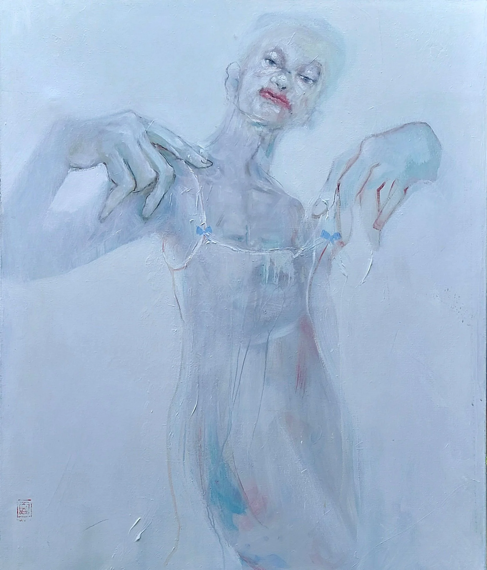 Put on airs and graces, 120 x 100cm