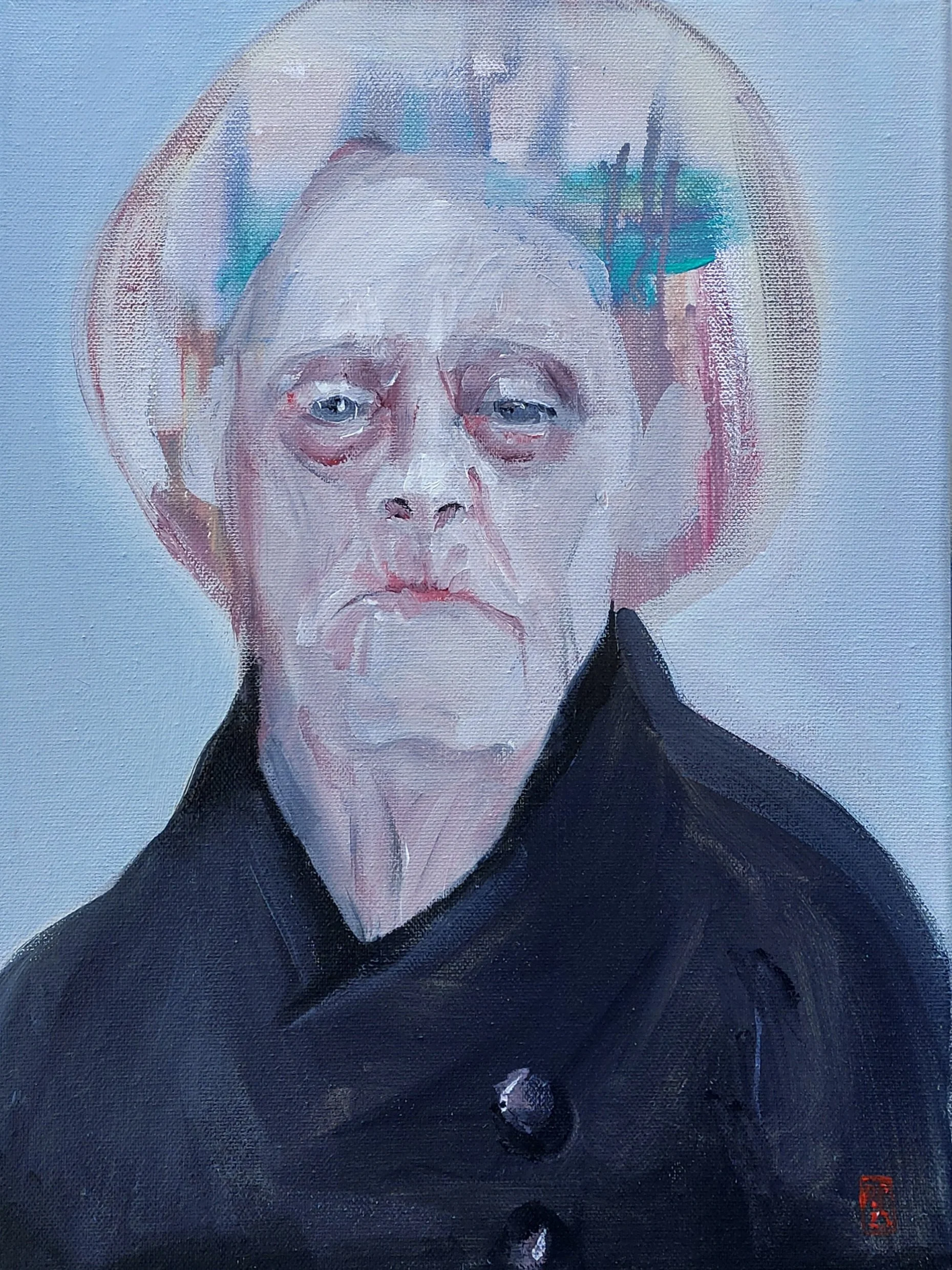 He can eat bitterness, 40 x 30 cm