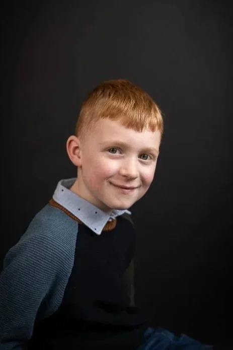 modern studio portraits for children 