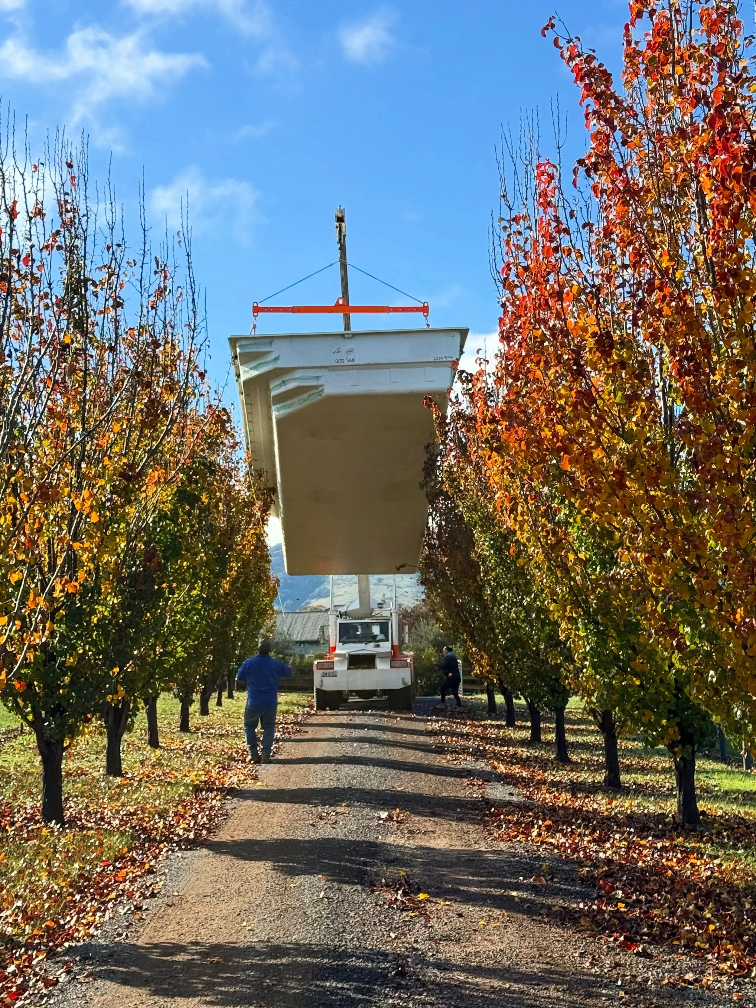 Pool Delivery | Barrier Reef

Last pool of the day straight off the truck, through the tree lined driveway and into its forever home 🍂 

Summer pools are built in winter! Get your free quote today. 

🌀 Barrier Reef - Brampton 
📍 2 Romet Road, West