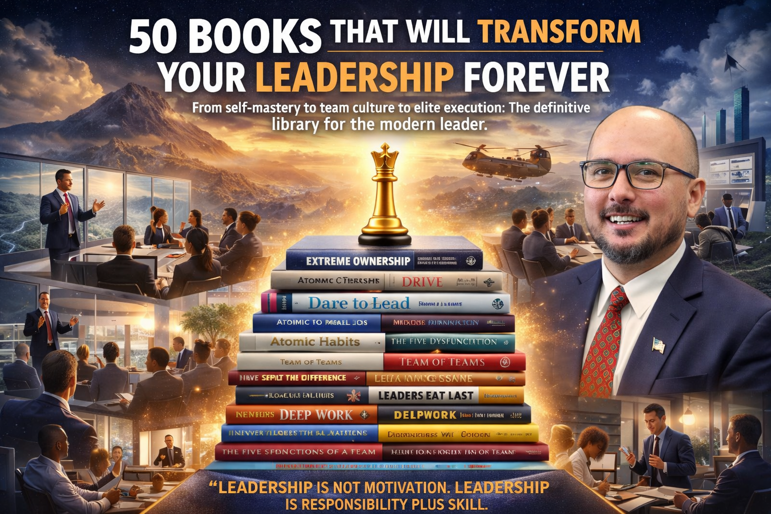 50 Books That Will Transform Your Leadership Forever