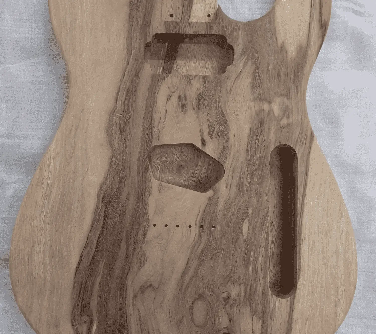 Mahagonybody einer Les-Paul Ähnlichen Gitarre
