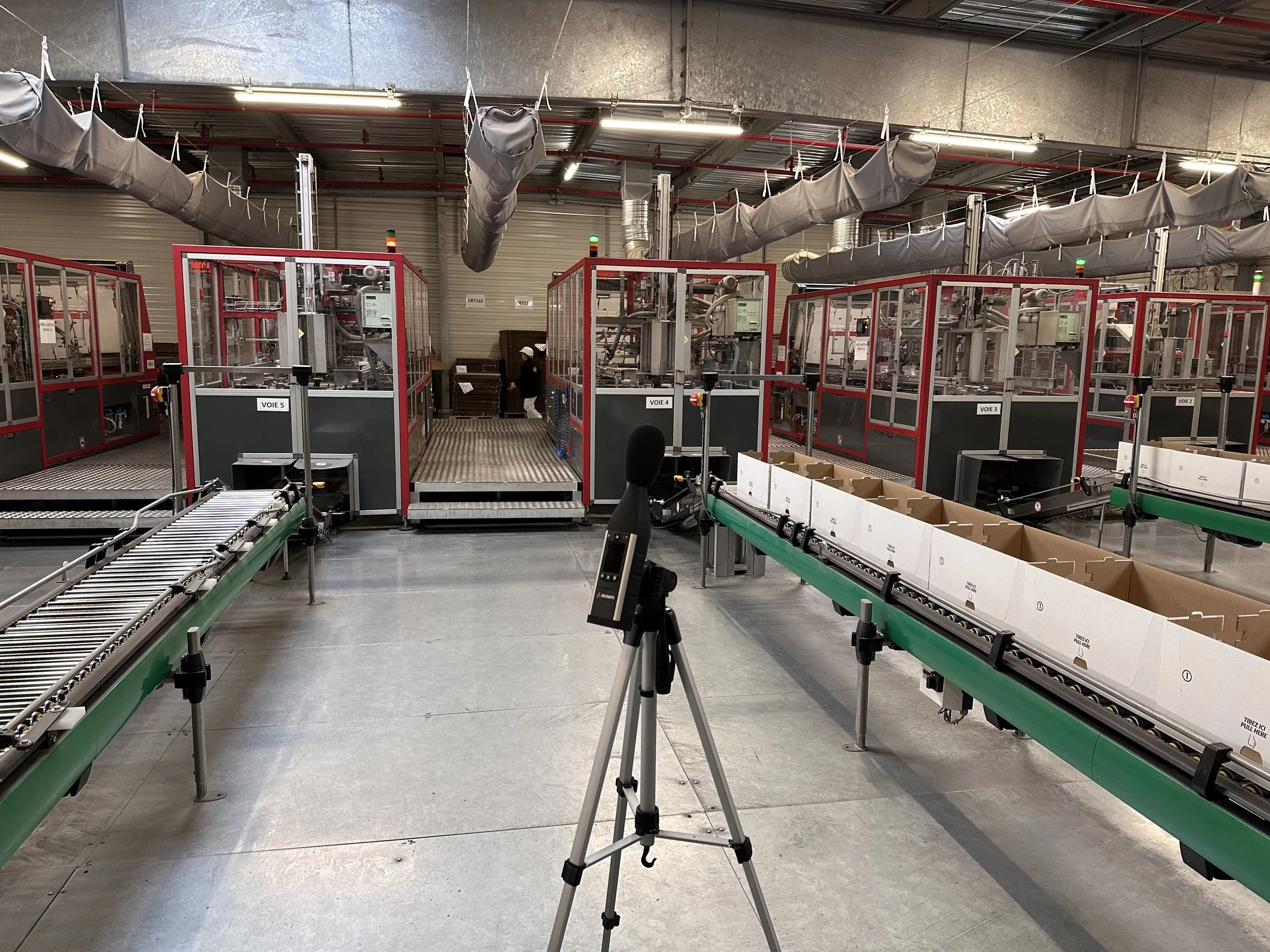 Étude acoustique d’une usine agroalimentaire : cartographie sonore et prévention du risque bruit
