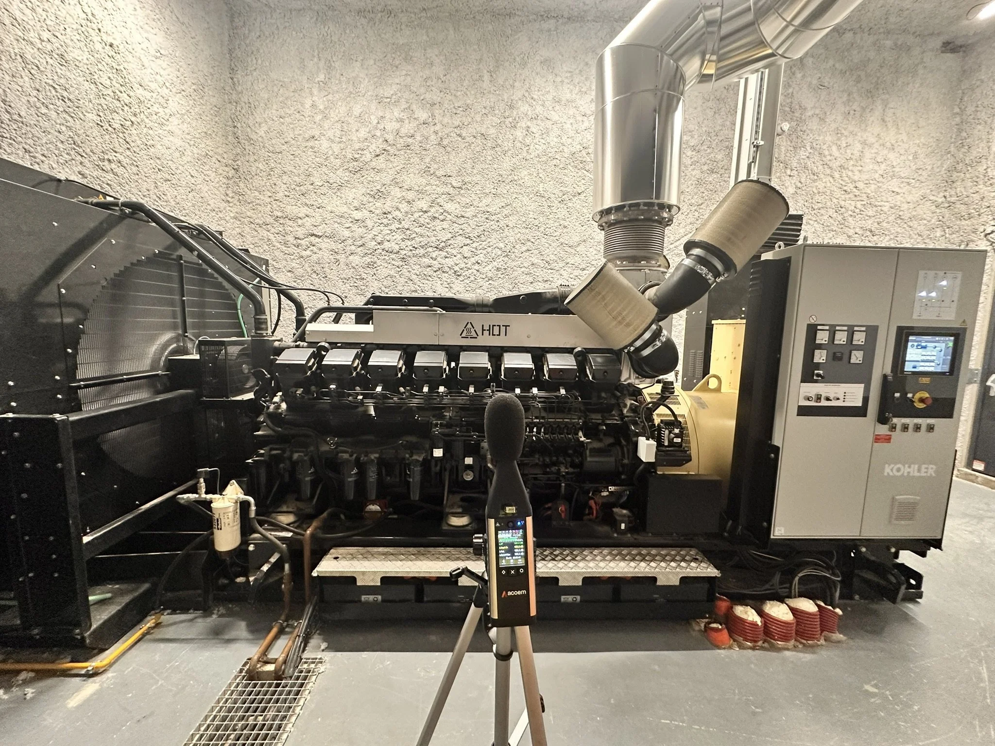 Bruit groupe électrogène industriel : maîtriser l'impact sonore