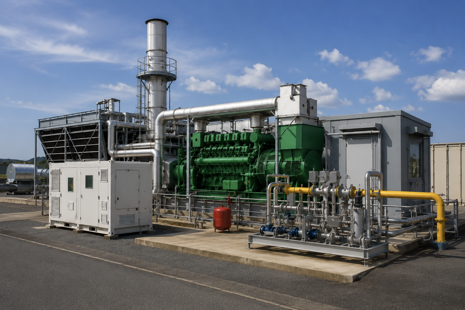 Atténuation bruit cogénération gaz : sources et solutions
