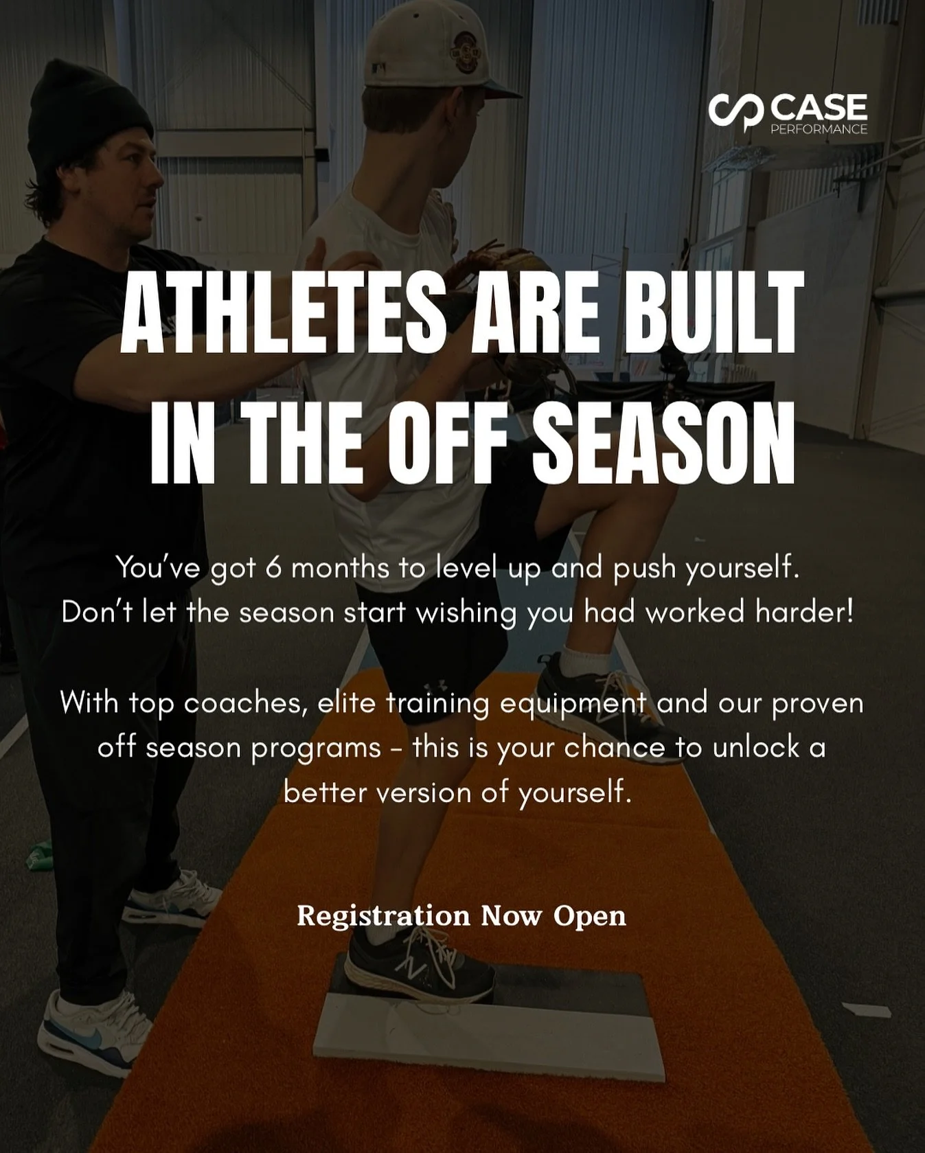 Athletes are built in the off-season. 💪⚾🥎

🚨 Current availability:
&bull; Friday Hit Club (Baseball) &ndash; FULL (waitlist only)
&bull; Friday Hit Club (Softball) &ndash; 2 spots left
&bull; Saturday Training (Baseball) &ndash; 6 spots left
&bull