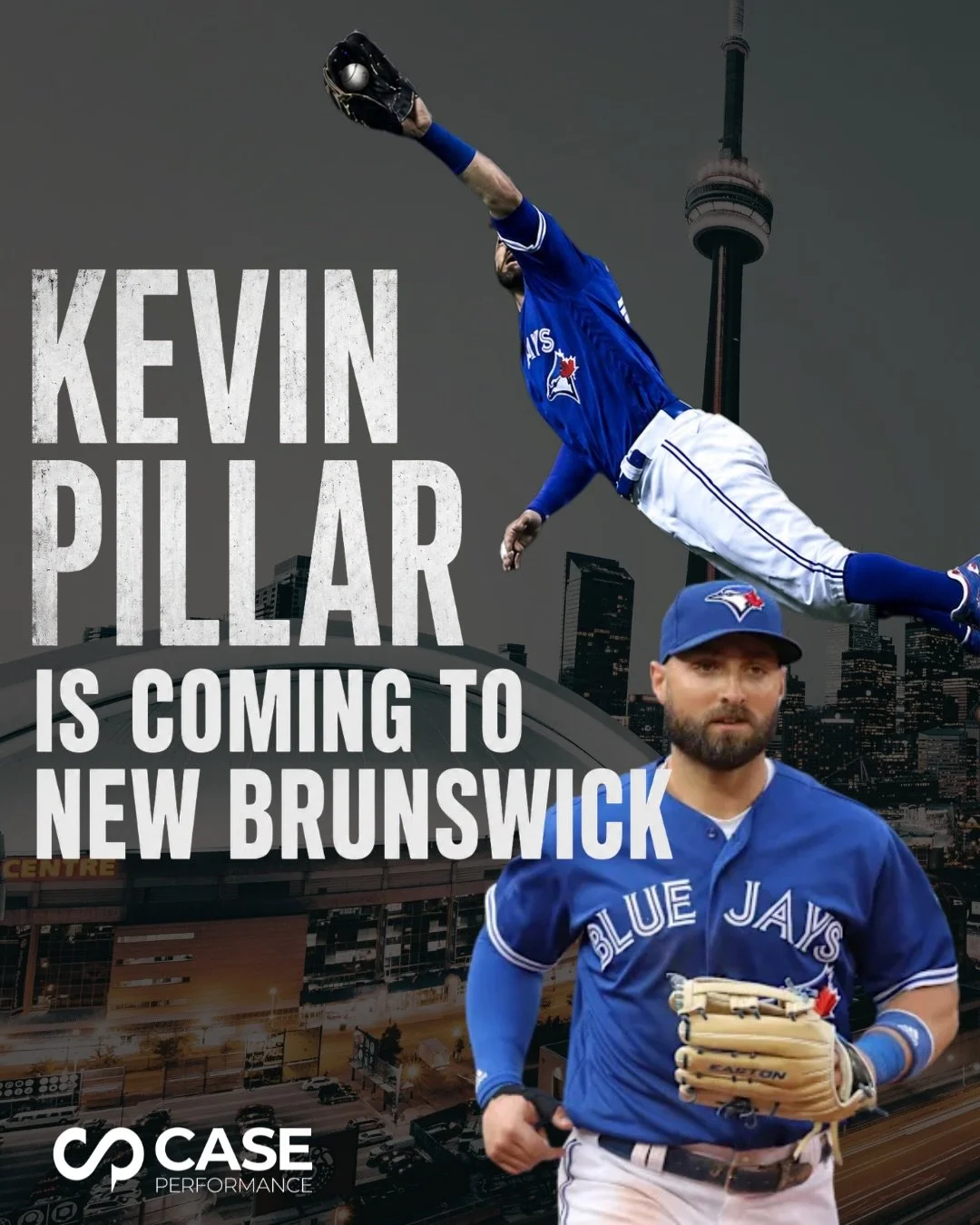 Former teammate of Andrew Case and former Toronto Blue Jay Kevin Pillar is coming to New Brunswick.

We&rsquo;re excited to officially announce Kevin Pillar as a special guest coach for an incredible week of events hosted by Case Performance this Jul