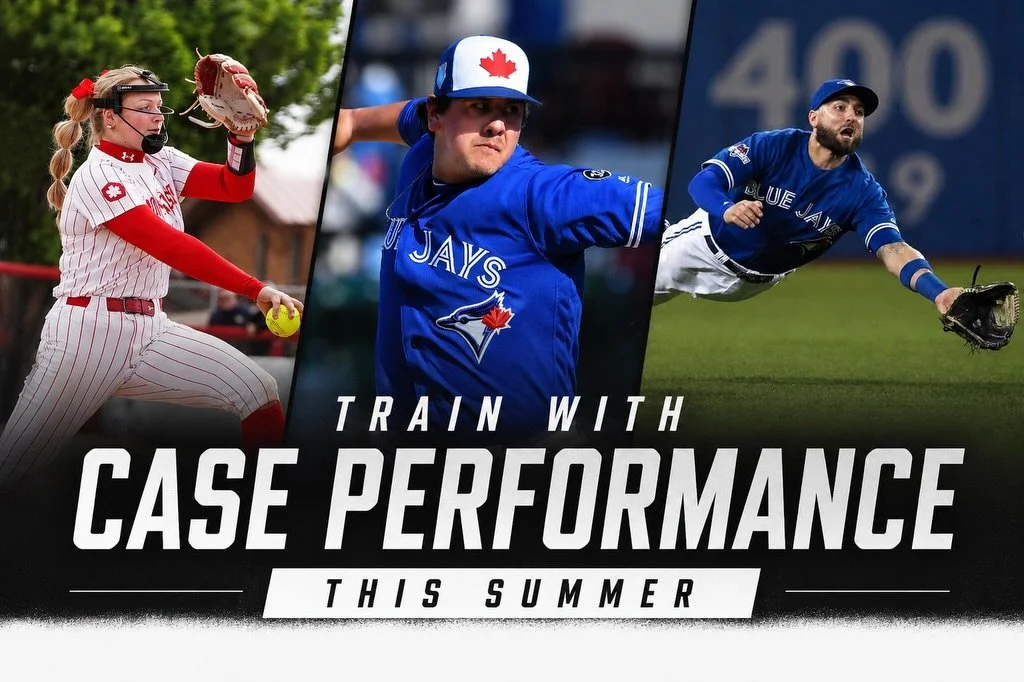 Train with Case Performance this summer.

From special events with Kevin Pillar to softball group training, gym training, catchers programs, Friday prep sessions, private lessons, and summer camps, we have opportunities for athletes of all ages and s