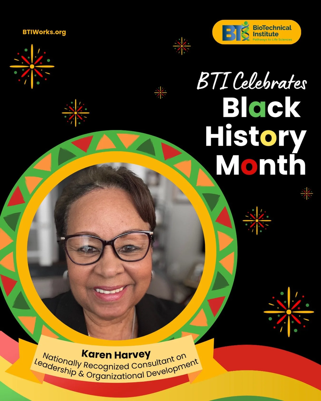For BTI&rsquo;s final highlight for Black History Month, meet Karen Harvey!

Karen Harvey is one of the reasons BTI&rsquo;s cohorts are so successful! She connected with BTI&rsquo;s Executive Director, Dr. Brandy Carter, in 2022 through a proposal th