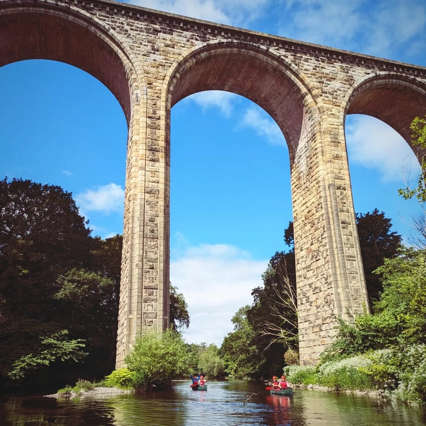 Canoe Grizzly leading a canoe and kayak experience day in North Wales