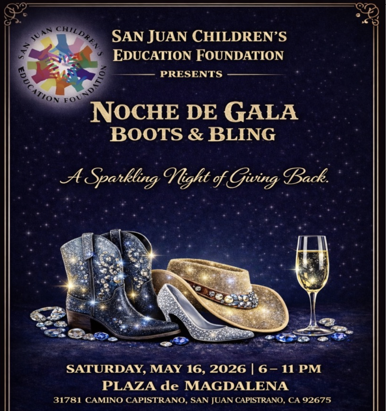 NOCHE DE GALA BOOTS & BLING