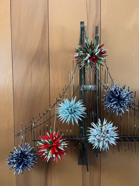 Polish Star Ornaments, Wrapping Paper