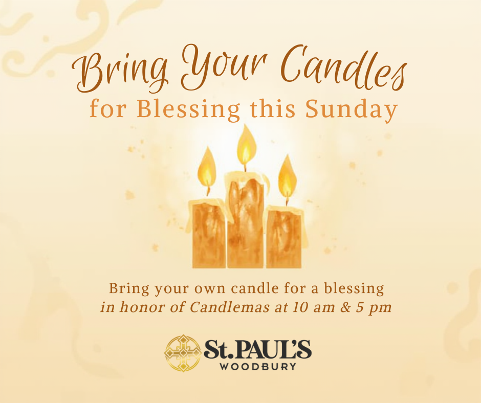 Candle Blessing Sunday