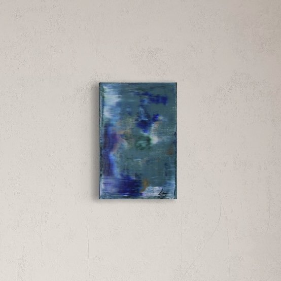 Harmonii 8 I 2023 I 20x30x1.6 I Acryl auf Leinwand