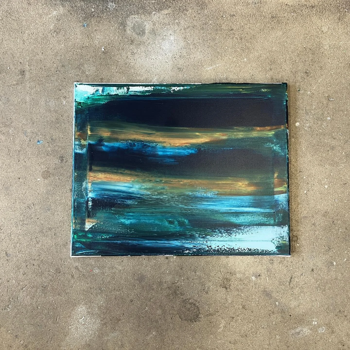 Aisha 3, 2025
50x40 cm
Acryl auf Leinwand